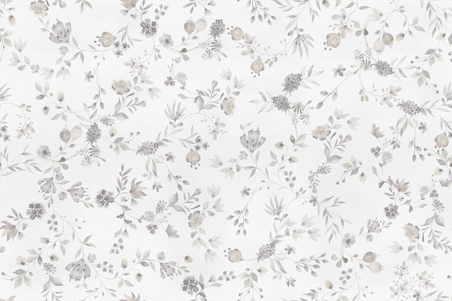 Blossom Fling, Pastel Mural Wallpaper