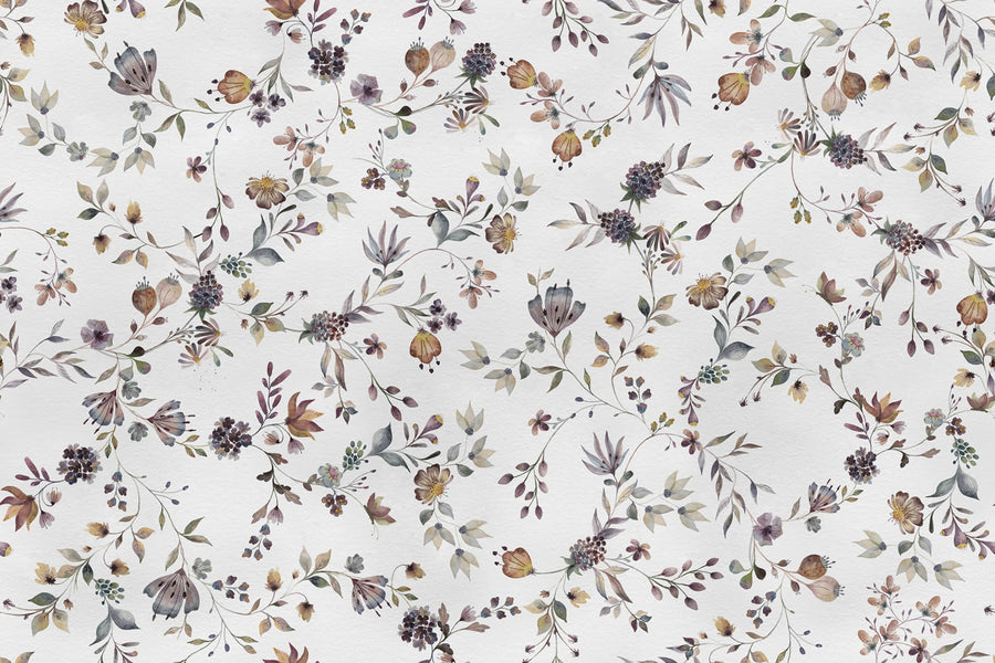 Blossom Fling, Autumn Mural Wallpaper
