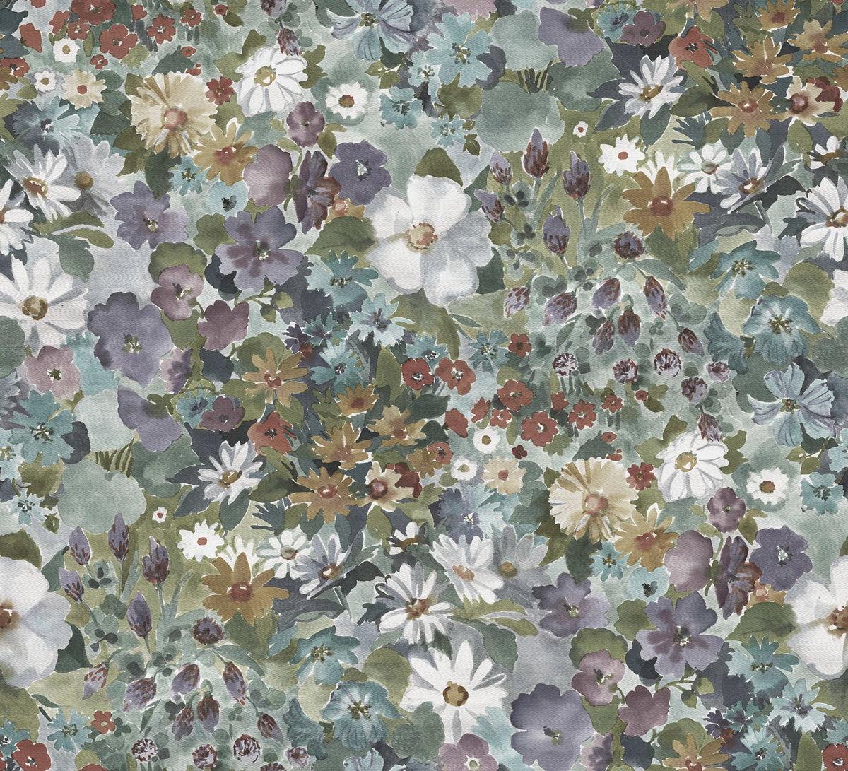 Summer Field, Autumn Mural Wallpaper - pure wallpaper artwork