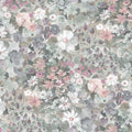 Summer Field, Dusty Pink Mural Wallpaper - pure wallpaper artwork