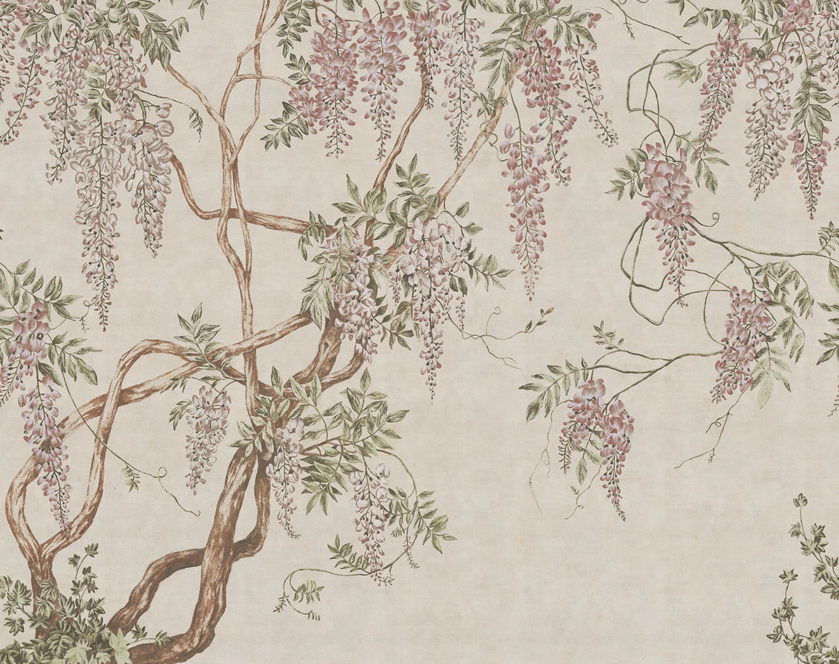 Wisteria Tree, Sand Mural Wallpaper - pure wallpaper artwork