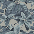 Chestnut, Blue Mural Wallpaper - pure wallpaper artwork
