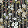 Rose Stripe, Midnight Mural Wallpaper - pure wallpaper artwork