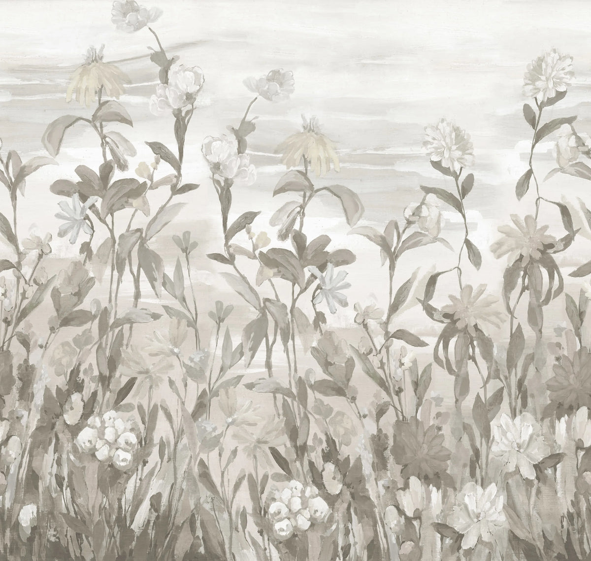 Misty Garden, Sand Mural Wallpaper - pure wallpaper artwork