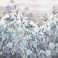 Misty Garden, Blue Mural Wallpaper - pure wallpaper artwork