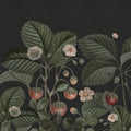 Wild Strawberries, Midnight Mural Wallpaper - pure wallpaper artwork