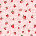 Berry Cute, Pink Mural Wallpaper - pure wallpaper artwork