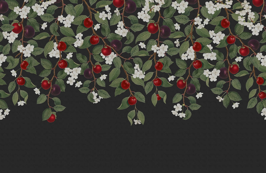 Mirabelle, Midnight Mural Wallpaper