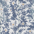 Rose Hip, Blue Mural Wallpaper - pure wallpaper artwork