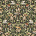 Mushroom Forest, Midnight Mural Wallpaper - pure wallpaper artwork