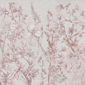 Silk Floral, Dusty Pink Mural Wallpaper - pure wallpaper artwork