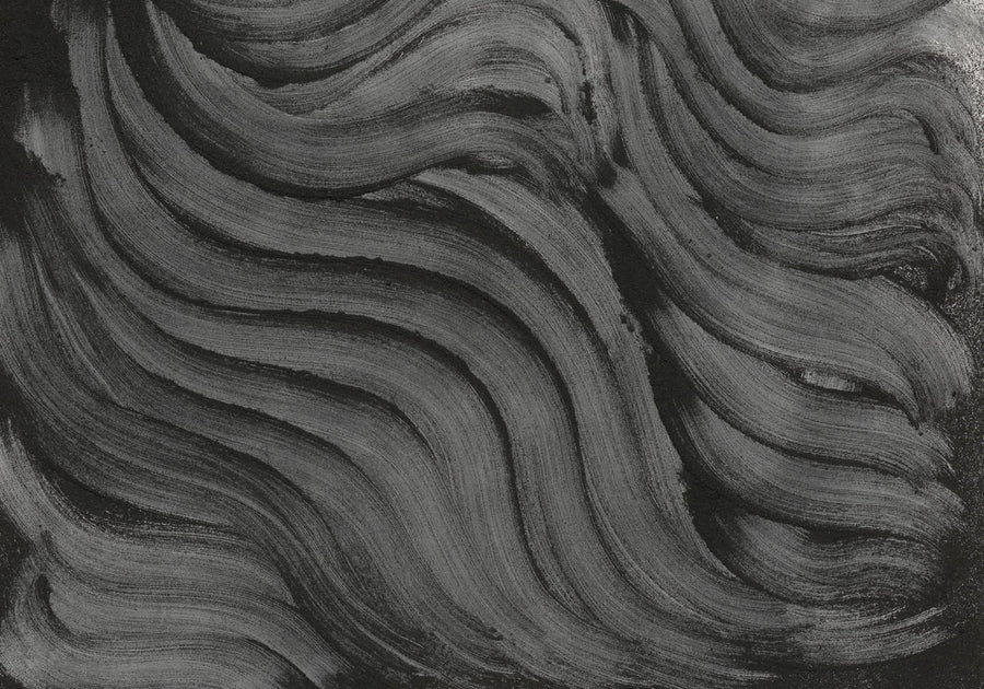 Smoky Swirl, Graphite Mural Wallpaper