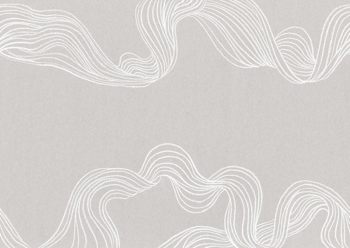 Stripes by Hand, Sand Mural Wallpaper - pure wallpaper artwork