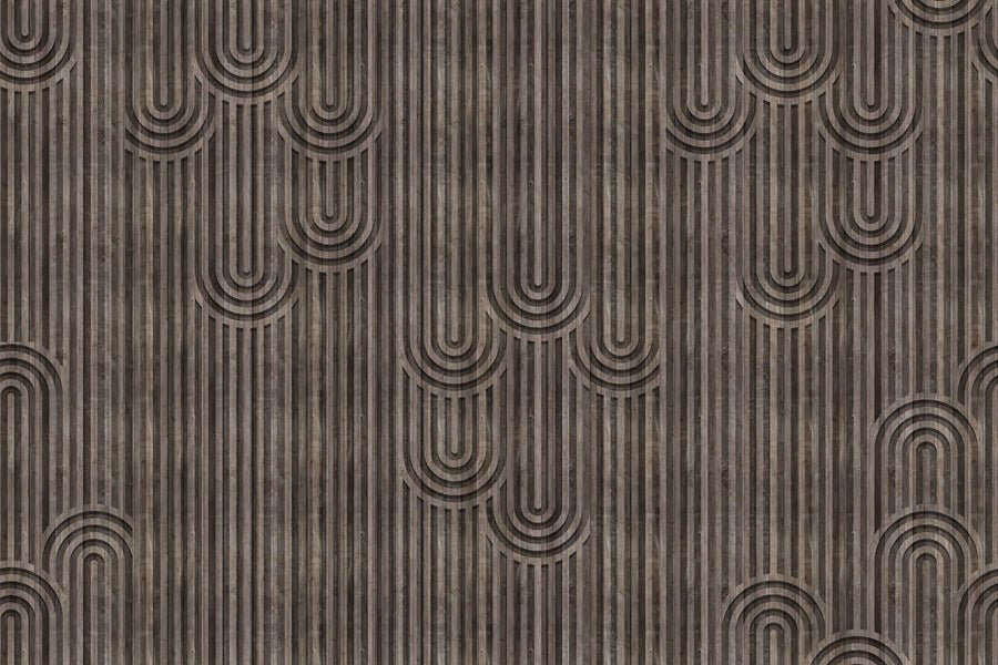 Happy Hills, Walnut Mural Wallpaper