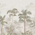 Jungle Horizon, Vintage Mural Wallpaper - pure wallpaper artwork
