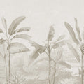 Tropical Palms, Beige Mural Wallpaper - pure wallpaper artwork