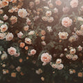 Regal Rose, Apricot Mural Wallpaper - pure wallpaper artwork