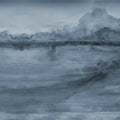 Crystal Water, Blue Mural Wallpaper - pure wallpaper artwork
