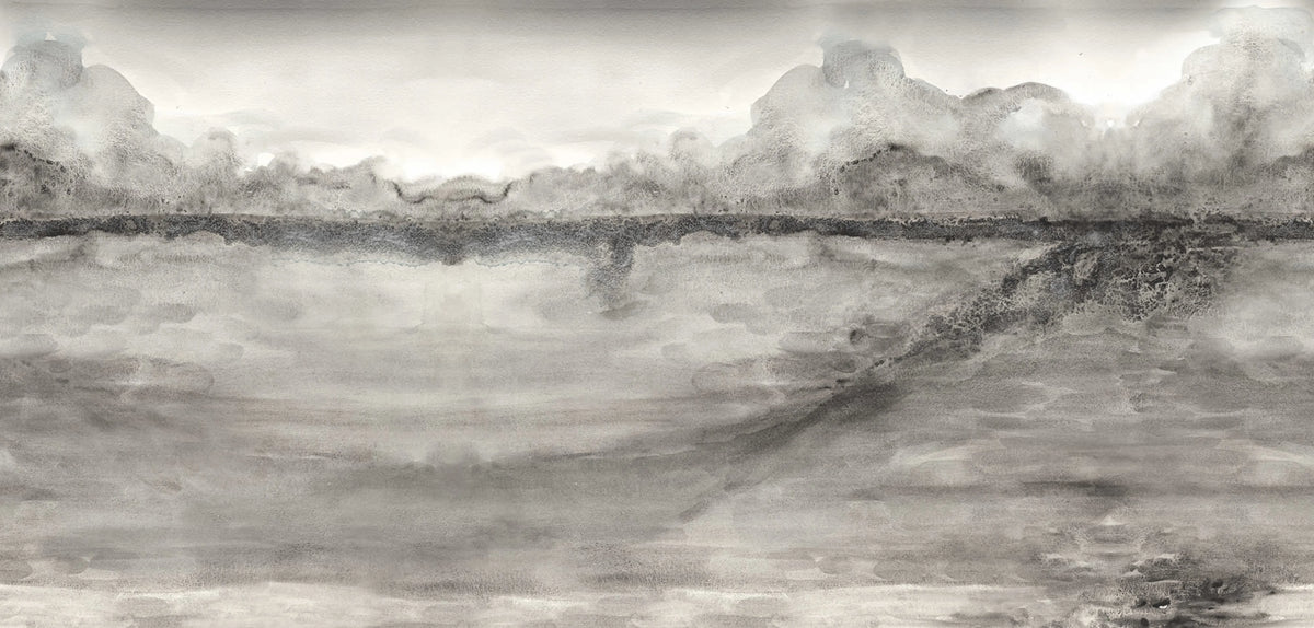 Crystal Water, Gray Mural Wallpaper - pure wallpaper artwork