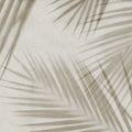 Palm Gaze, Beige Mural Wallpaper - pure wallpaper artwork