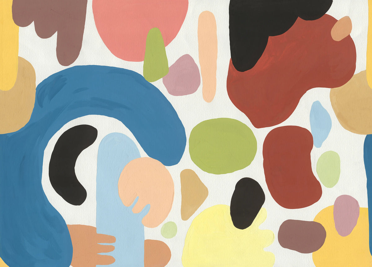 Color Clicks, Rainbow Mural Wallpaper - pure wallpaper artwork