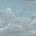 Up in the Clouds, Blue Mural Wallpaper - pure wallpaper artwork