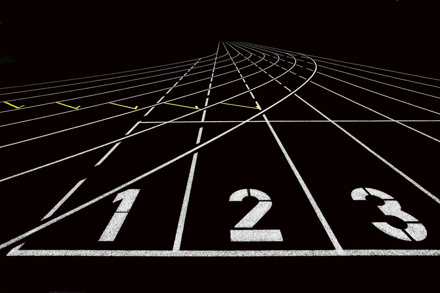 Running Mural Wallpaper