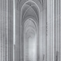Cathedral Vault Mural Wallpaper - pure wallpaper artwork