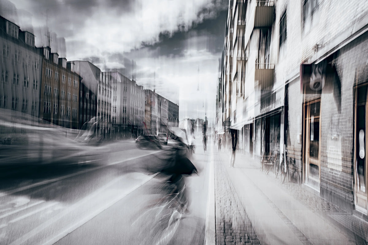 City Pulse Mural Wallpaper - pure wallpaper artwork
