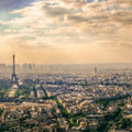 Paris Panorama Mural Wallpaper - pure wallpaper artwork