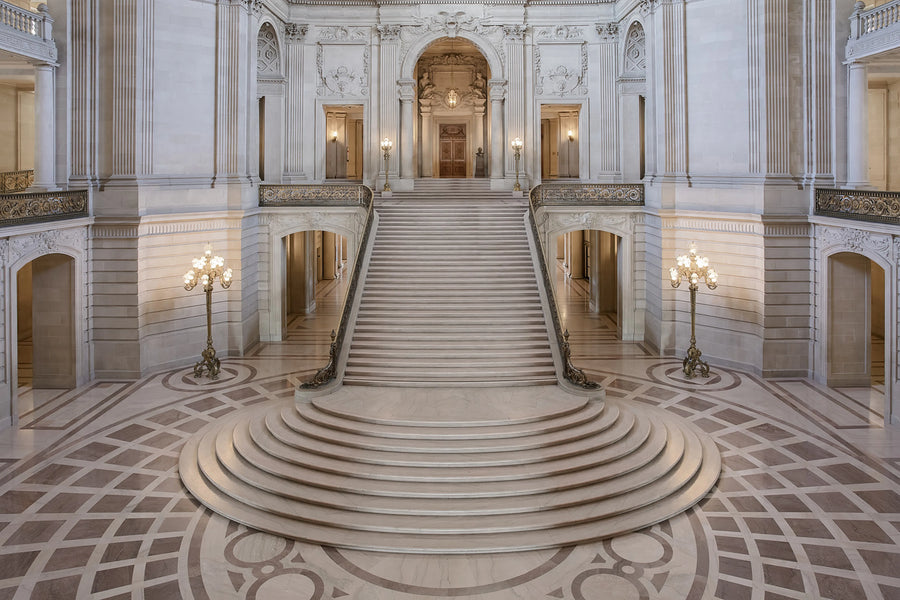 Majestic Staircase Mural Wallpaper