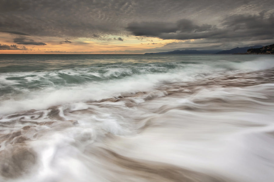 Dramatic Waves Mural Wallpaper