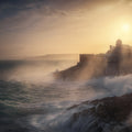 Coastline Mural Wallpaper - pure wallpaper artwork
