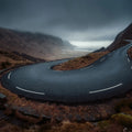 Switchback Mural Wallpaper - pure wallpaper artwork