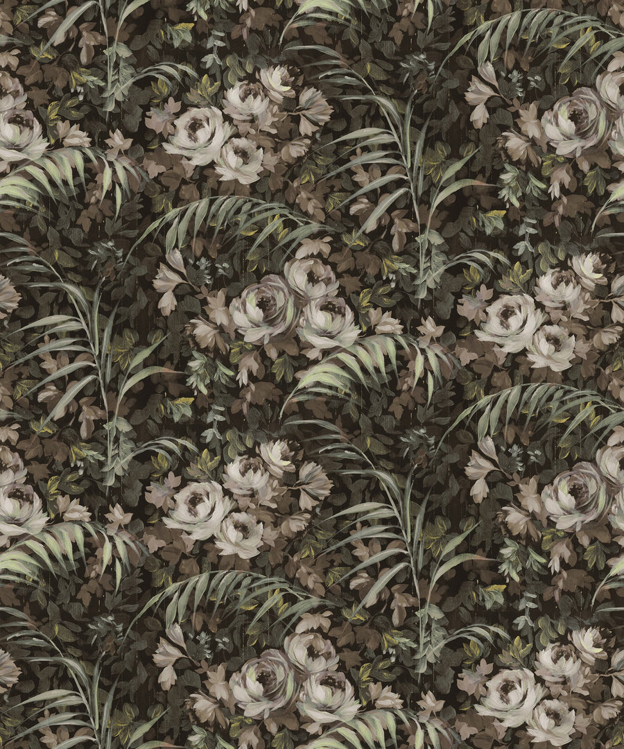 Dazzling Foliage, Sand Mural Wallpaper