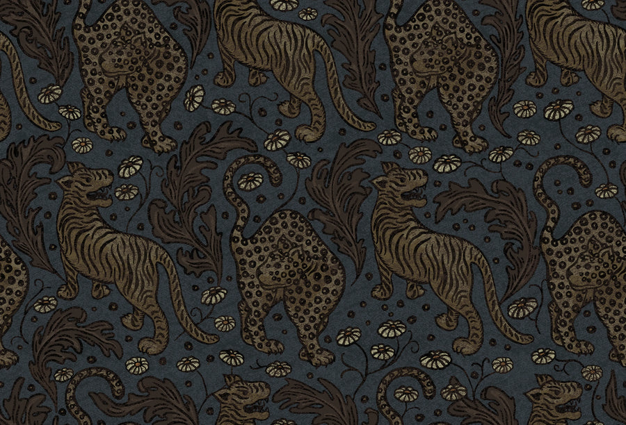 Year Of The Tiger, Midnight Mural Wallpaper