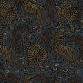 Year Of The Tiger, Midnight Mural Wallpaper - pure wallpaper artwork