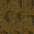 Year Of The Tiger, Saffron Mural Wallpaper - pure wallpaper artwork