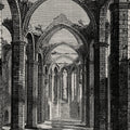 Gothic Arches, Vintage Mural Wallpaper - pure wallpaper artwork