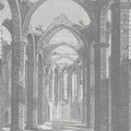 Gothic Arches, Gray Mural Wallpaper - pure wallpaper artwork