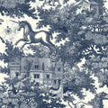 Fairy Tale Castle, Blue Mural Wallpaper - pure wallpaper artwork