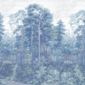 Green Wood, Mist Mural Wallpaper - pure wallpaper artwork