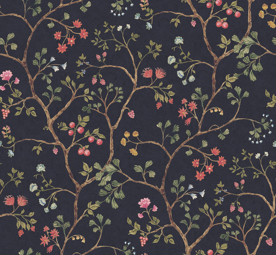 Song Tree, Lush Mural Wallpaper