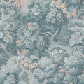 The Path, Lightblue Mural Wallpaper - pure wallpaper artwork