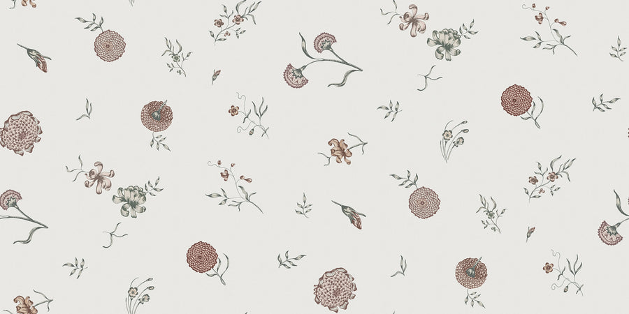 Flower Fall, Pearl Mural Wallpaper