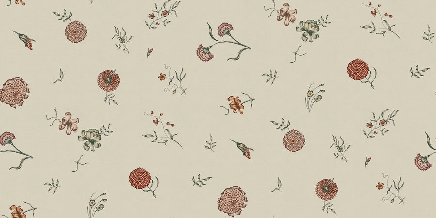 Flower Fall, Sand Mural Wallpaper