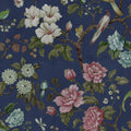 Petit Flora, Blue Mural Wallpaper - pure wallpaper artwork