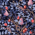 Fruit Garden, Lilac Mural Wallpaper - pure wallpaper artwork