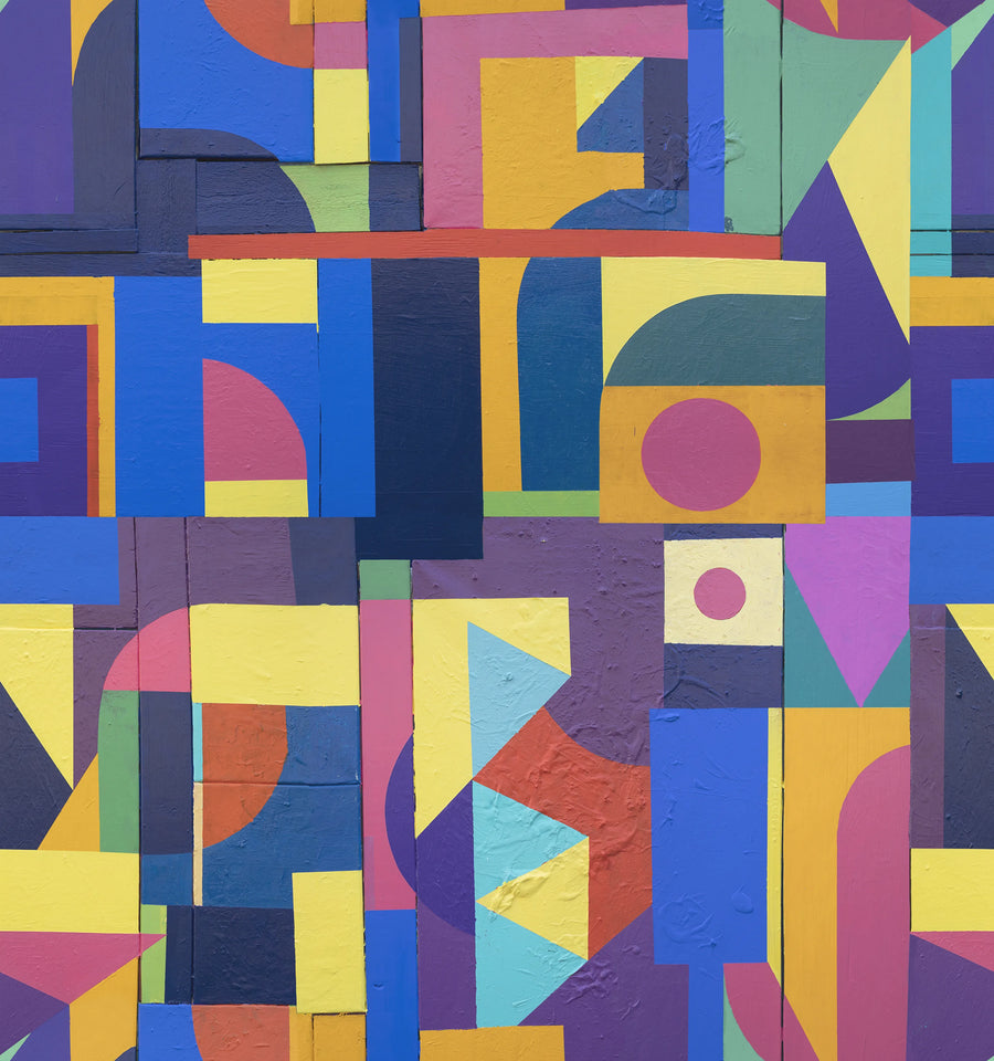 My Favorite Colors Mural Wallpaper