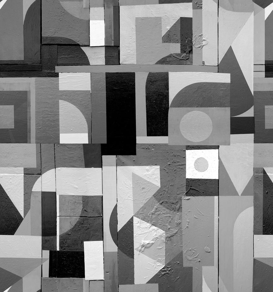 My Favorite Colors, Graphite Mural Wallpaper